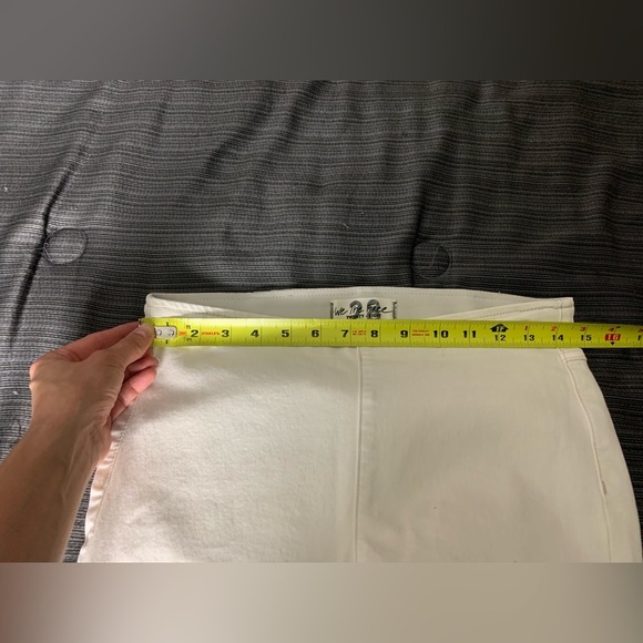 Free People We The Free Flare Leg Jeans Pants Off White Size 28 - Picture 11 of 14